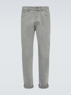 Skinny jeans Brunello Cucinelli grau