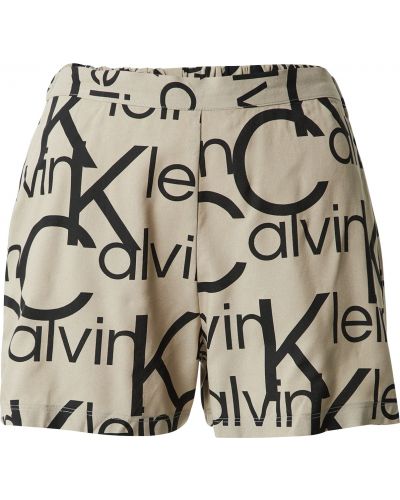 Calvin Klein Underwear Pantaloni de pijama  kaki / negru