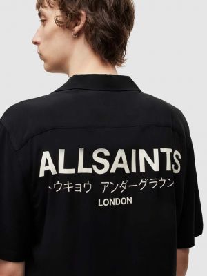 Košile Allsaints černá