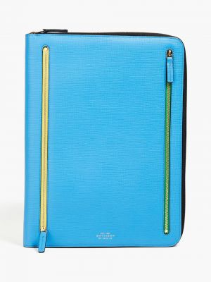 Laptop táska Smythson - Kék