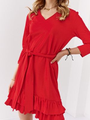 Sukienka Fasardi czerwona