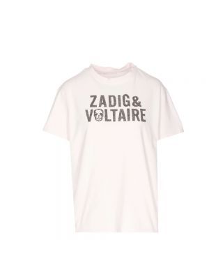 Koszulka Zadig & Voltaire różowa
