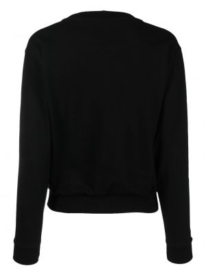 Raštuotas džemperis Moschino juoda
