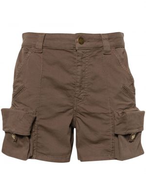 Cargo shorts aus baumwoll Pinko braun