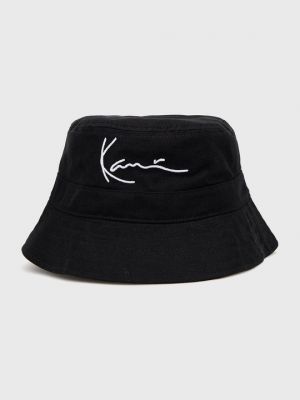 Хлопковая шляпа Karl Kani черная