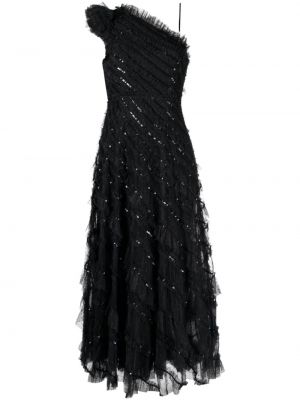 Βραδινό φόρεμα Needle & Thread μαύρο