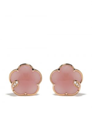 Σκουλαρίκια με καρφιά από ροζ χρυσό Pasquale Bruni