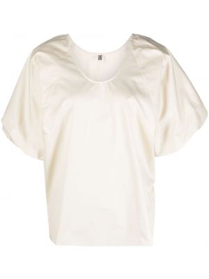 Памучна блуза By Malene Birger бяло