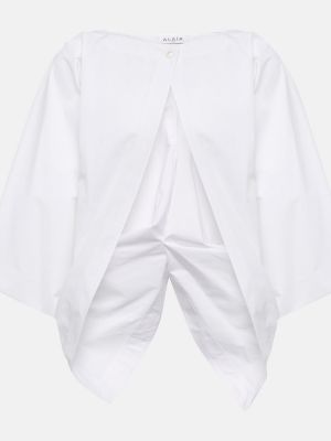 Bluză din bumbac Alaã¯a alb