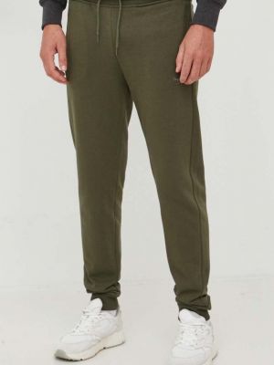 Pantaloni sport din bumbac Pepe Jeans verde