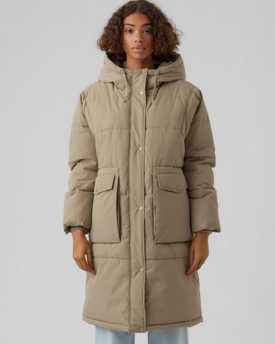Zimný kabát Vero Moda sivá