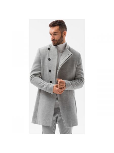 Melanžový kabát Ombre šedý