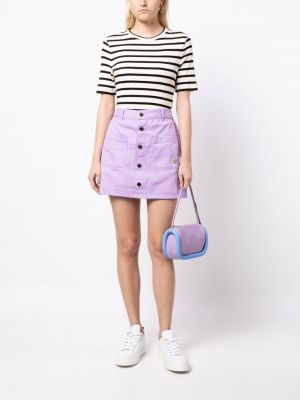 Džínová sukně :chocoolate fialové