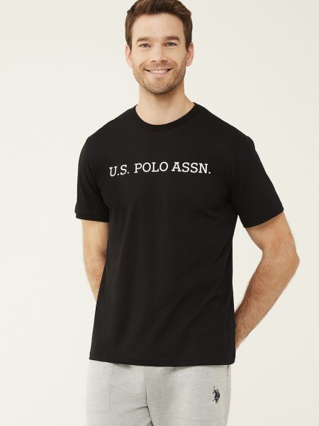 Поло U.s. Polo Assn. черное