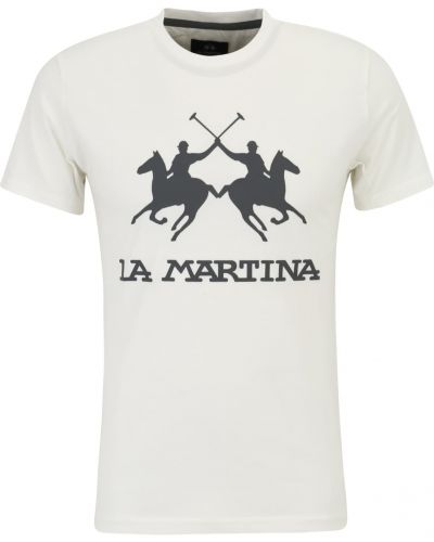 Μπλούζα La Martina λευκό