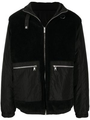 Bomber jakna z zadrgo Karl Lagerfeld črna