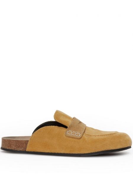 Mules κοτλέ Jw Anderson κίτρινο