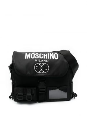 Чанта за ръка с принт Moschino