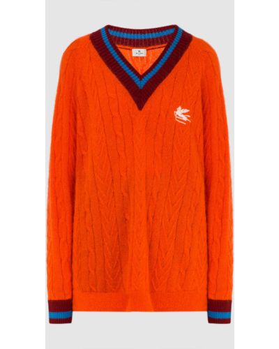 Пуловер Etro, помаранчевий
