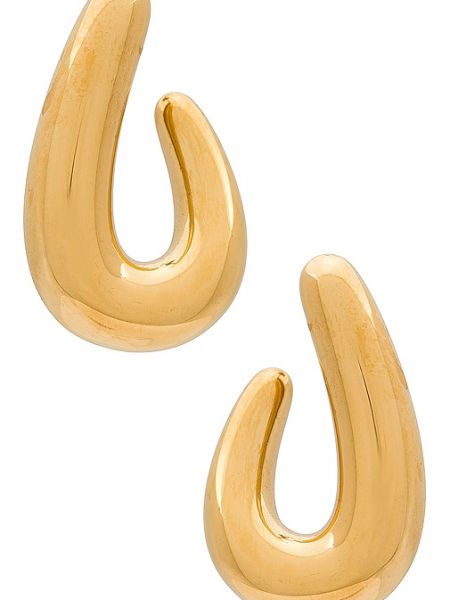 Boucles d'oreilles à boucle Senia doré
