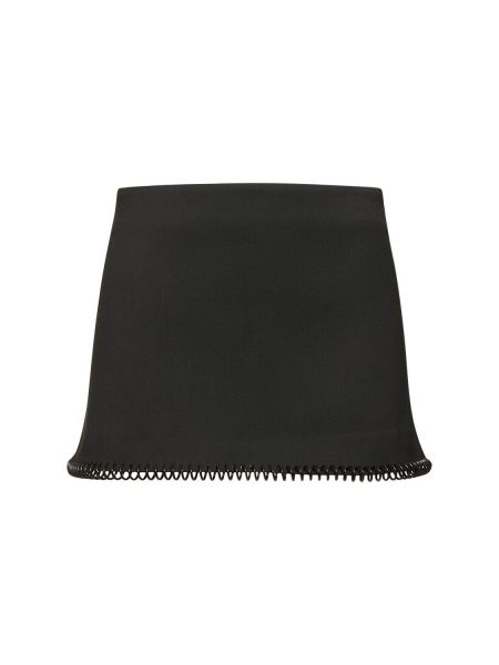 Krepové mini sukně Coperni černé