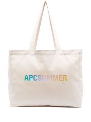 Trykt shoppingbag A.p.c.