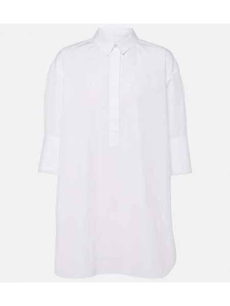 Bomuld bluse Jil Sander hvid