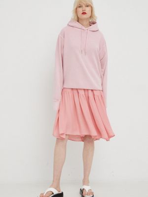 Розовое платье мини Drykorn