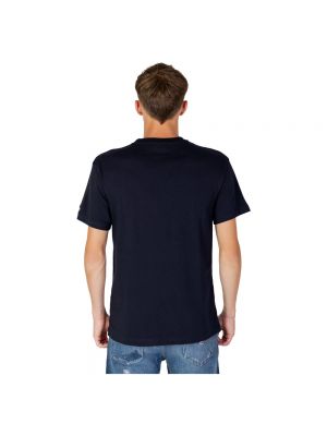 Koszulka bawełniana Tommy Jeans niebieska