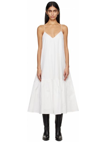 Белое платье-миди Avarie Anine Bing