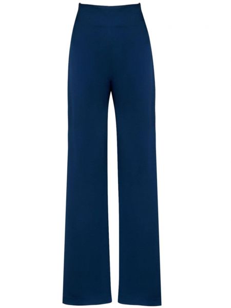 Široke hlače bootcut Silvia Tcherassi plava