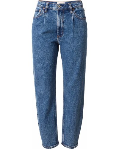 Jeans plissettati Abercrombie & Fitch blu