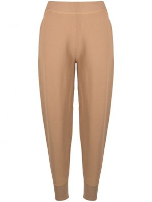 Pantalones de chándal de cintura alta Stella Mccartney marrón