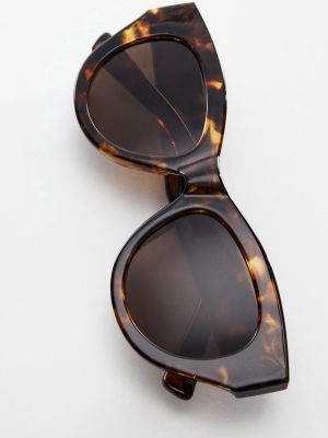 Слънчеви очила Mango бежово