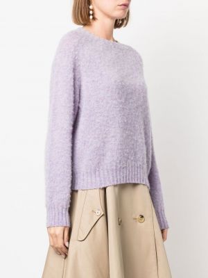 Sweter wełniany Mackintosh fioletowy