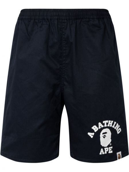 Pantalones cortos deportivos A Bathing Ape® negro