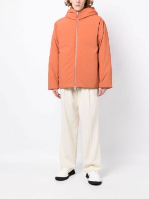 Mantel mit kapuze Jil Sander orange