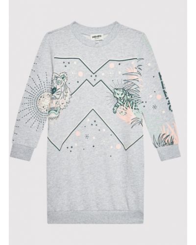 Kenzo Kids Hétköznapi ruha K12048 Szürke Regular Fit