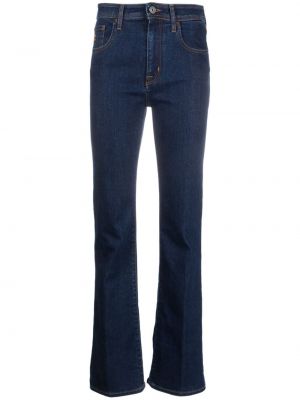 Skinny džíny s výšivkou Jacob Cohen modré