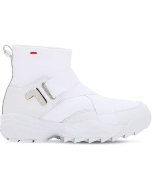 Białe nylonowe sneakersy Fila Urban