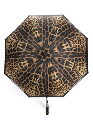 Regenschirm mit print mit leopardenmuster Moschino
