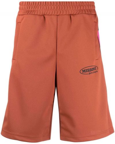 Pantalones cortos deportivos Palm Angels naranja