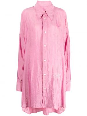 Риза с принт Mm6 Maison Margiela розово