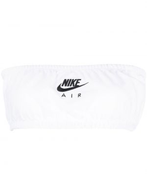 Bomull brodert crop top Nike