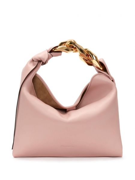 Nahka mini laukku Jw Anderson pinkki