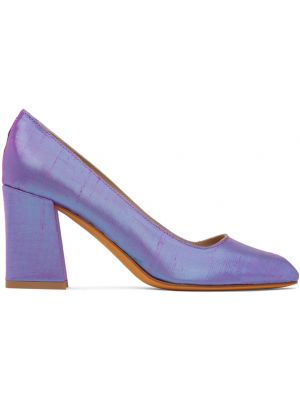 Туфли на каблуке Maryam Nassir Zadeh фиолетовые