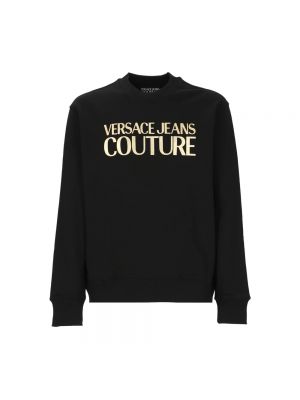 Sweat zippé Versace Jeans Couture noir