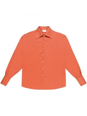 Ленена риза Bally оранжево