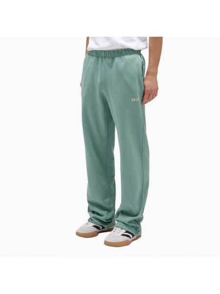 Pantalones de chándal de algodón Sotf azul