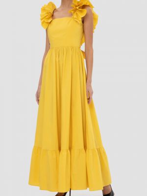 Платье Philipp Plein желтое